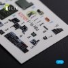 KELIK K72109 F-16 MLU interior 3D decals for Revell kit 1/72